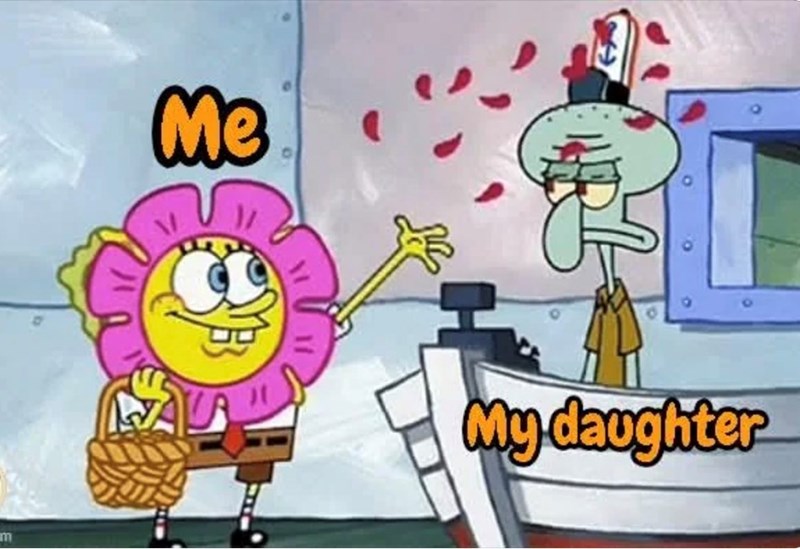 M Me My daughter