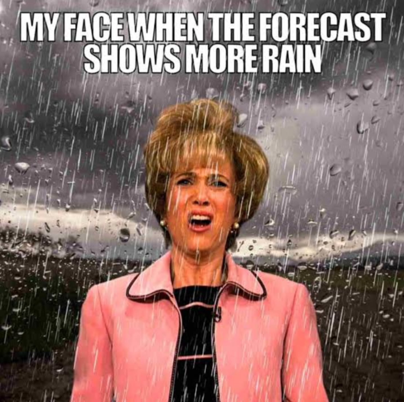 MY FACE WHEN THE FORECAST SHOWS MORE RAIN