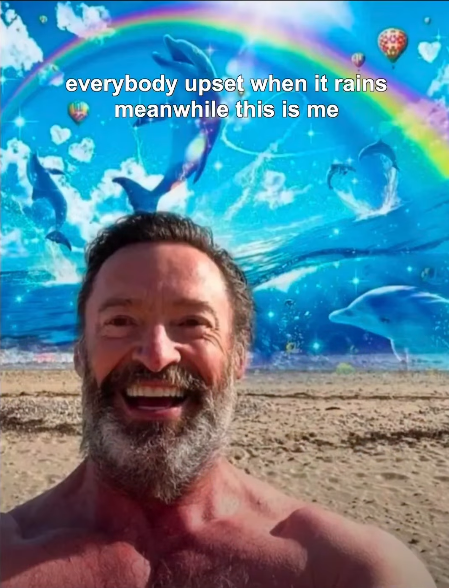 everybody upset when it rains meanwhile this is me