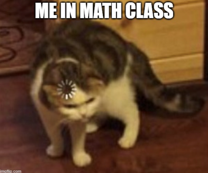 imgflip.com ME IN MATH CLASS