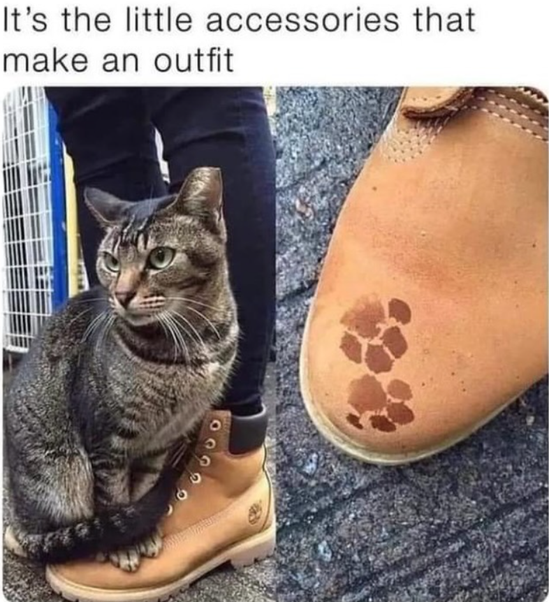 It's the little accessories that make an outfit