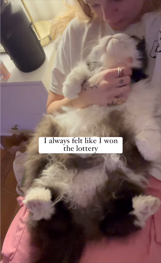 I always felt like I won the lottery