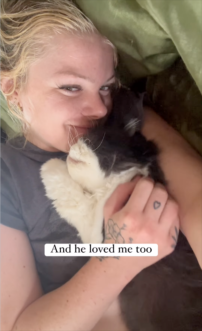 And he loved me too