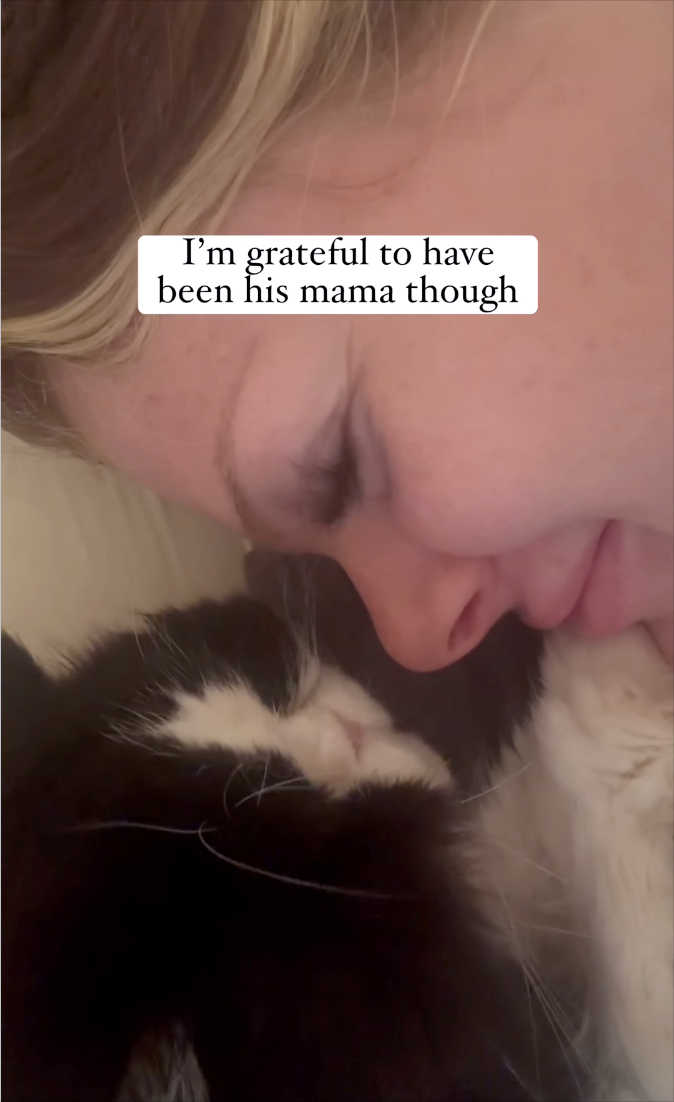I'm grateful to have been his mama though