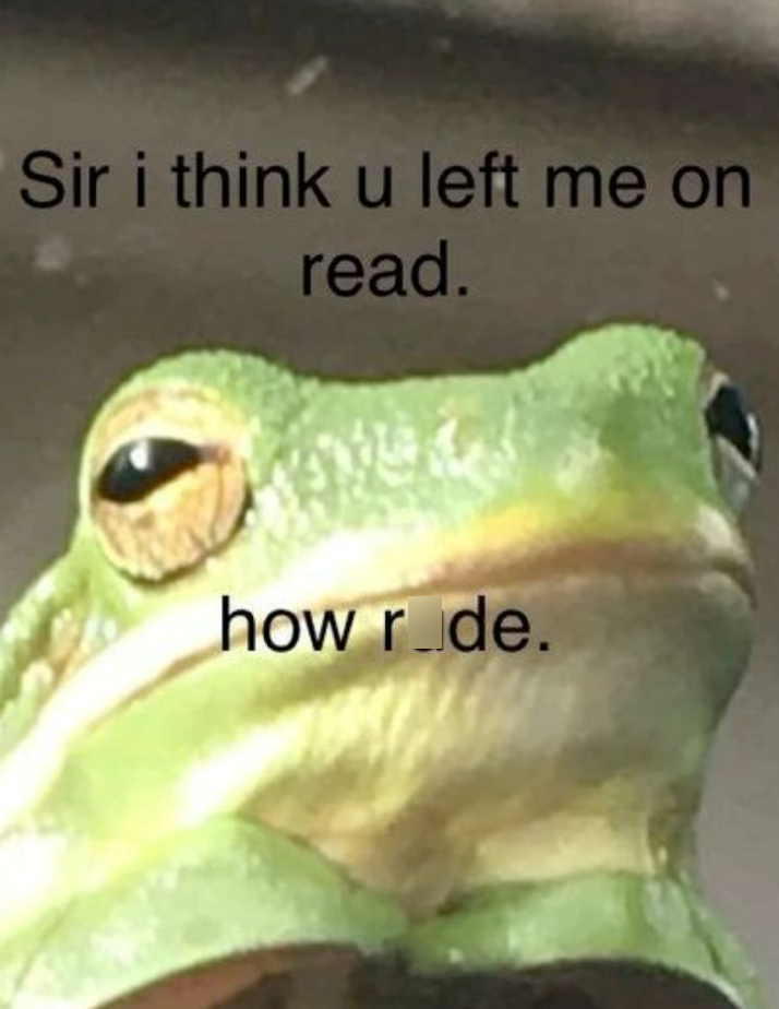 Sir i think u left me on read. how ride.