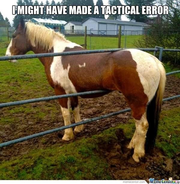O'MIGHT HAVE MADE A TACTICAL ERROR memecenter.com MemeCenter.c