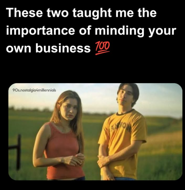 These two taught me the importance of minding your own business 700 90s.nostalgia4millennials