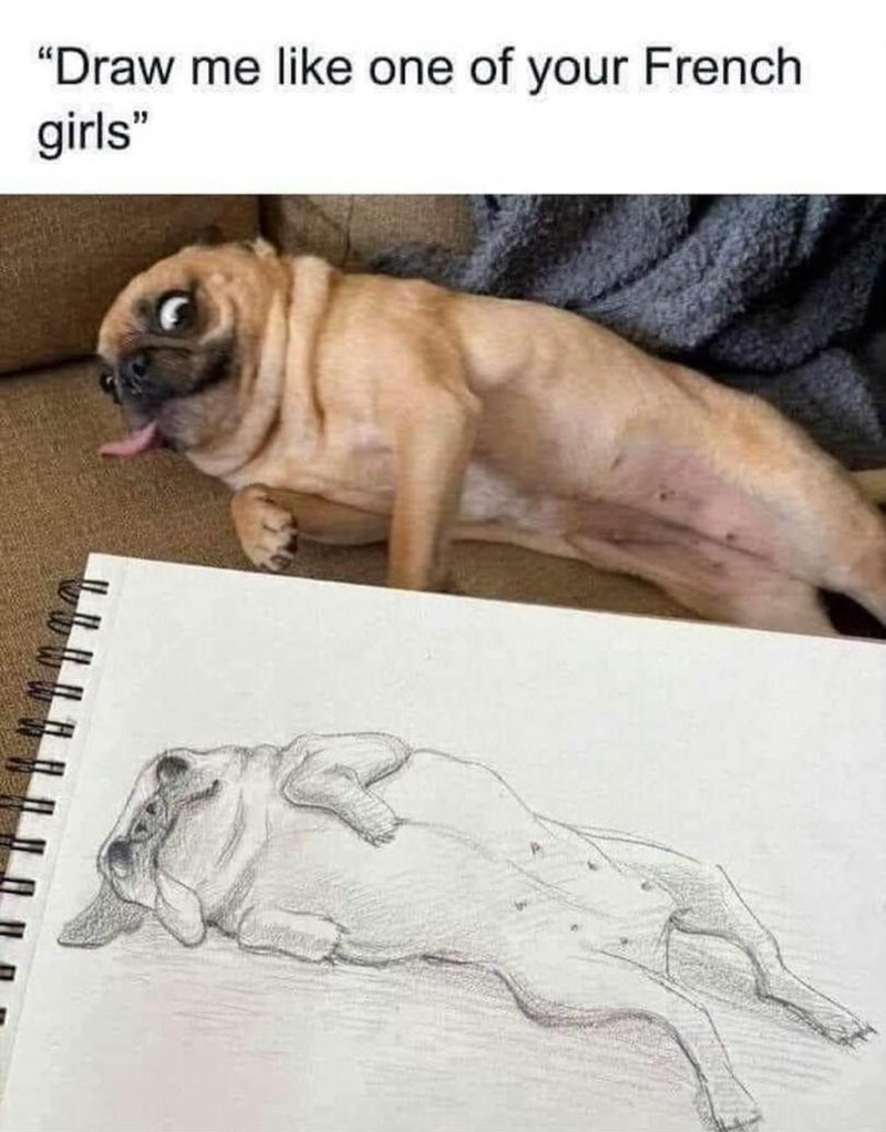 "Draw me like one of your French girls"