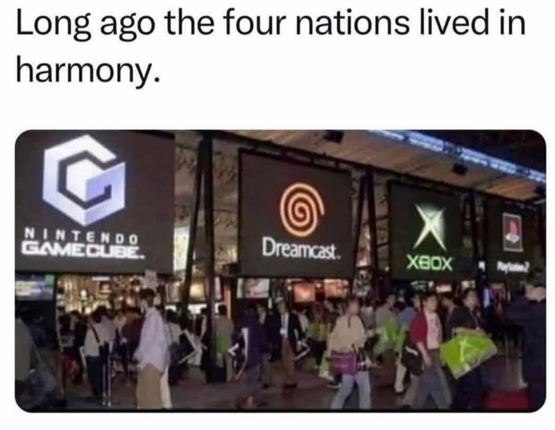 Long ago the four nations lived in harmony. G NINTENDO GAMECUBE. Dreamcast. XBOX