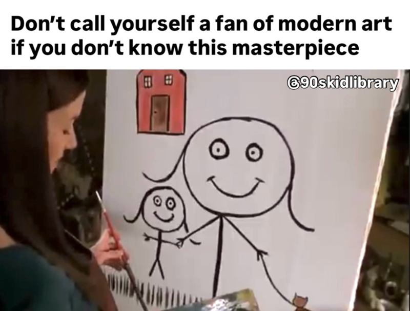 Don't call yourself a fan of modern art if you don't know this masterpiece 690skidlibrary