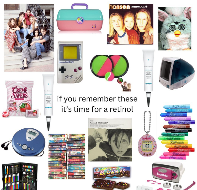 Nina GAME BOY. hanson mmmbop CREME SAVERS if you remember these it's time for a retinol Toxum Toy.*** Beauty LION KING MELAN OUVER BAMBI TRAMP TOPN NATALIE IMBRUGLIA T COSMICSS Brownies Easy-Bake