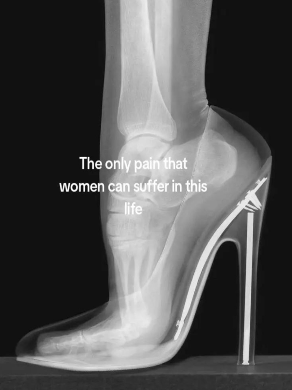 The only pain that women can suffer in this life