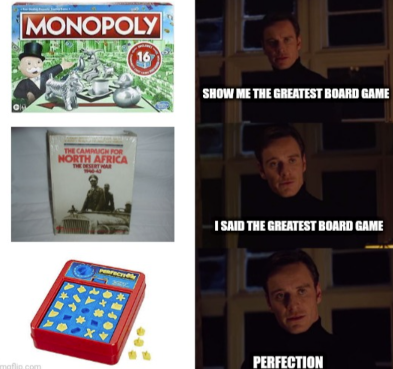 MONOPOLY 16 SHOW ME THE GREATEST BOARD GAME maflin.com THE CAMPAIGN FOR NORTH AFRICA THE DESERT WAR 1940-43 PERFECTIO I SAID THE GREATEST BOARD GAME PERFECTION