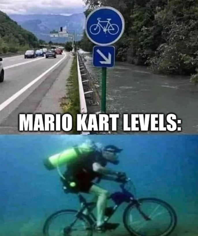 MARIO KART LEVELS: