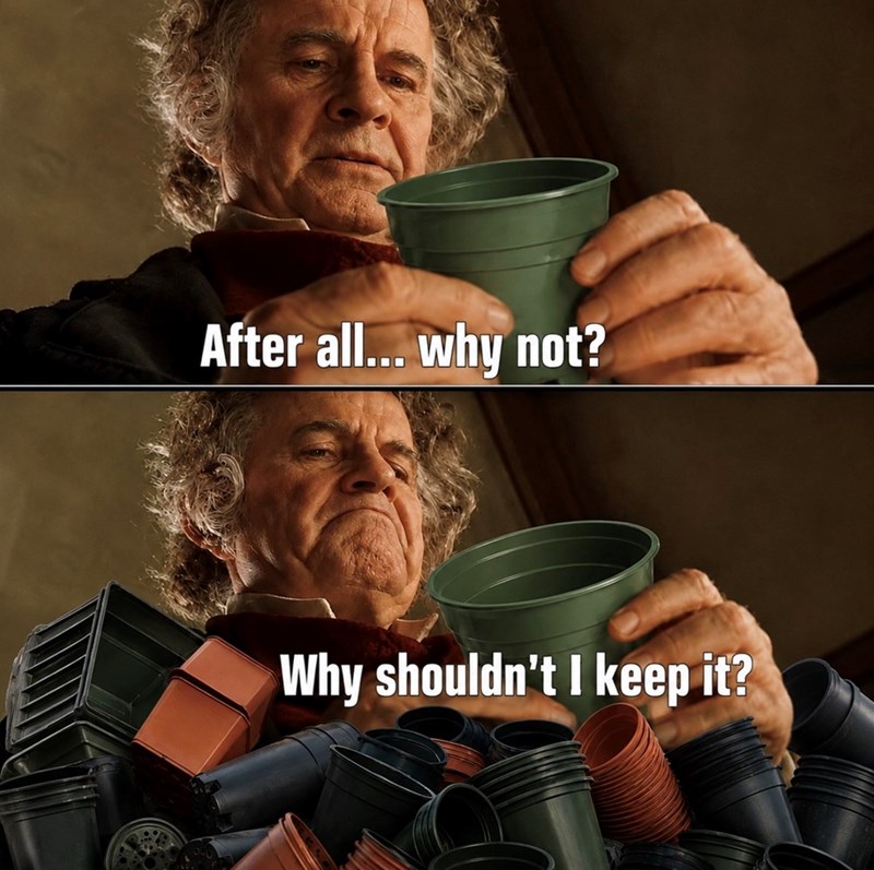 After all... why not? Why shouldn't I keep it?