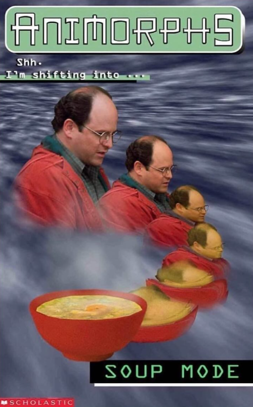 ANIMORPHS Shh. I'm shifting into ... E SCHOLASTIC SOUP MODE