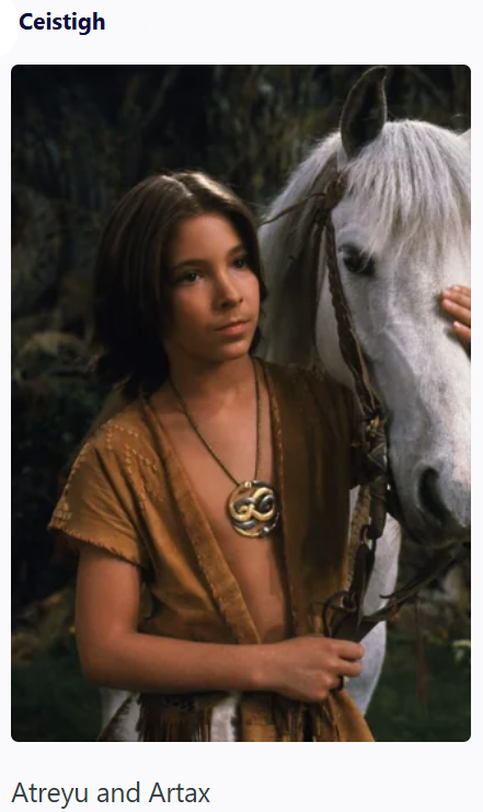 Ceistigh Atreyu and Artax
