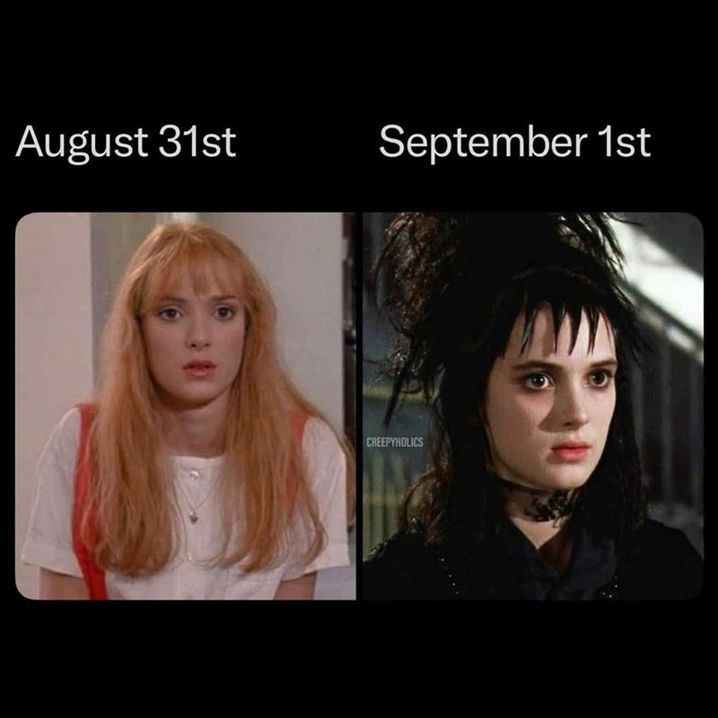August 31st September 1st CREEPYHOLICS
