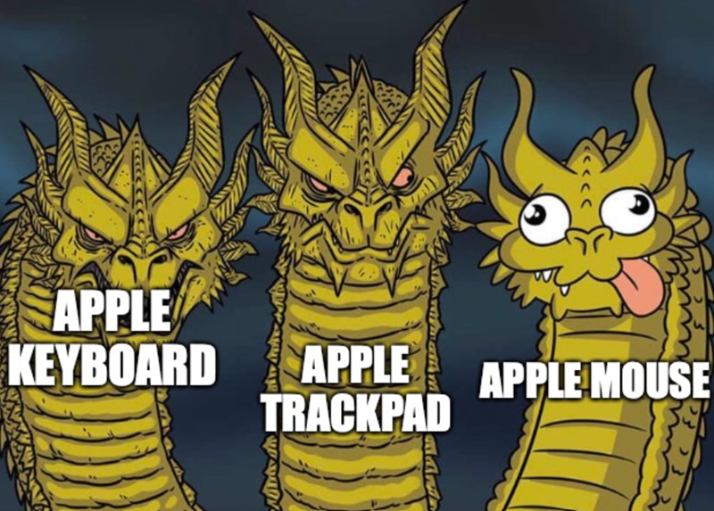 KEYBOARD APPLE APPLE MOUSE TRACKPAD APPLE Ar