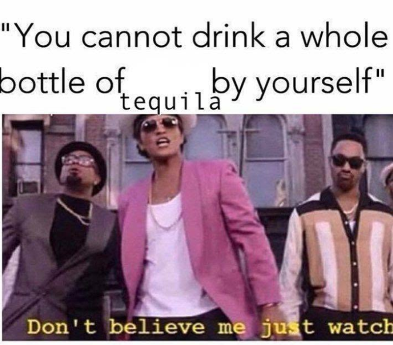 "You cannot drink a whole bottle of equit by yourself" Don't believe me just watch