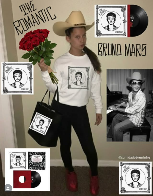 COMUNIC SEMM THE ROMANTIC RDMANIC BRUNO MARS @sumidadobruninho ROMANTIC BRING MARY