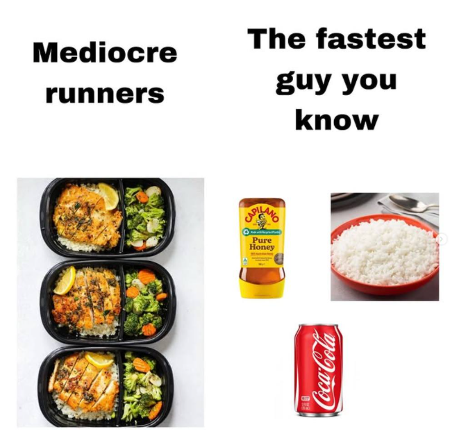 Mediocre runners Pure Honey The fastest guy you know Coca-Cola