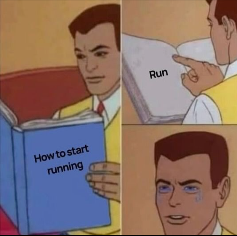 How to start running Run S
