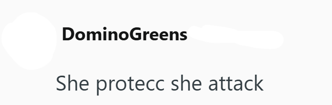 DominoGreens She protecc she attack
