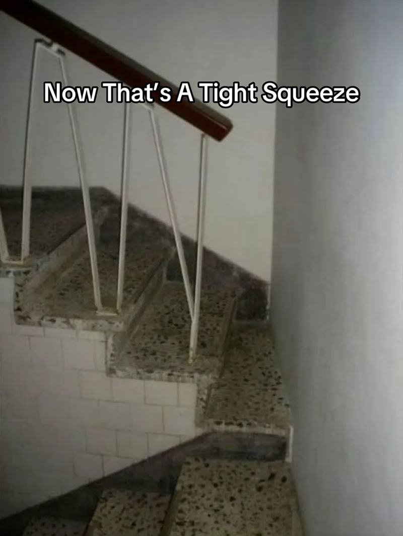 Now That's A Tight Squeeze