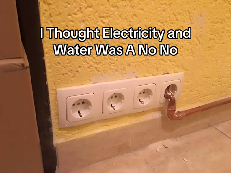 I Thought Electricity and Water Was A No No