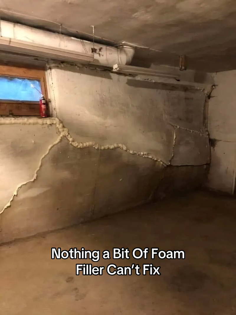 Nothing a Bit Of Foam Filler Can't Fix