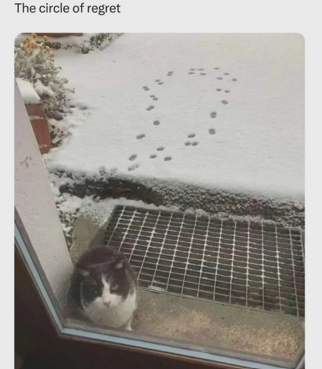 The circle of regret