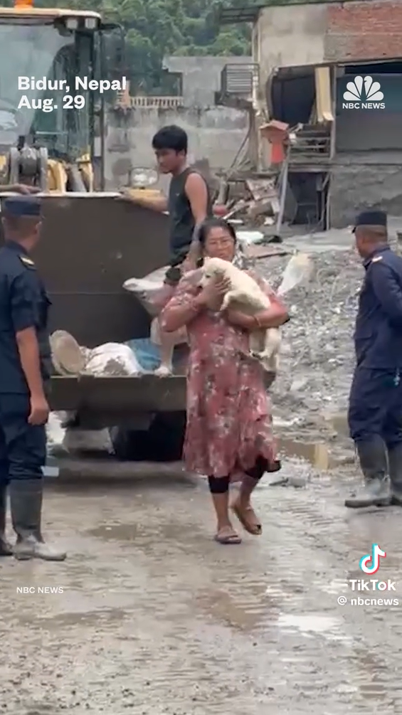 Bidur, Nepal Aug. 29 NBC NEWS ل NBC NEWS Tik Tok @nbcnews