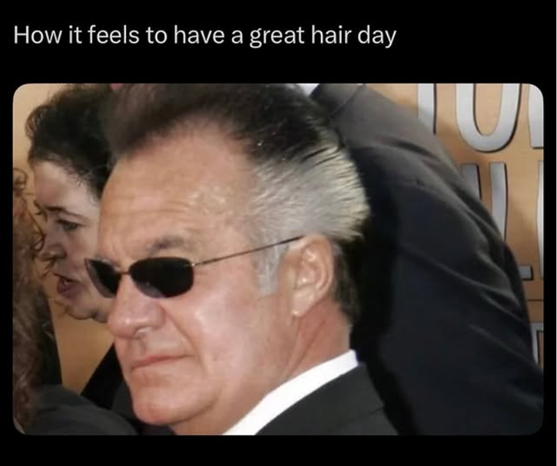 How it feels to have a great hair day