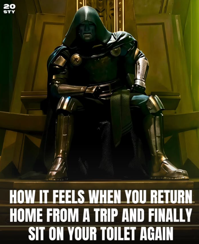 20 STY HOW IT FEELS WHEN YOU RETURN HOME FROM A TRIP AND FINALLY SIT ON YOUR TOILET AGAIN