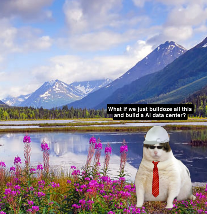 What if we just bulldoze all this and build a Ai data center?