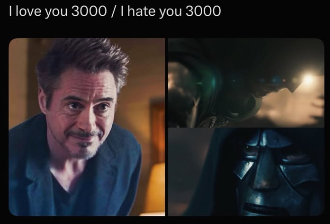I love you 3000/ I hate you 3000