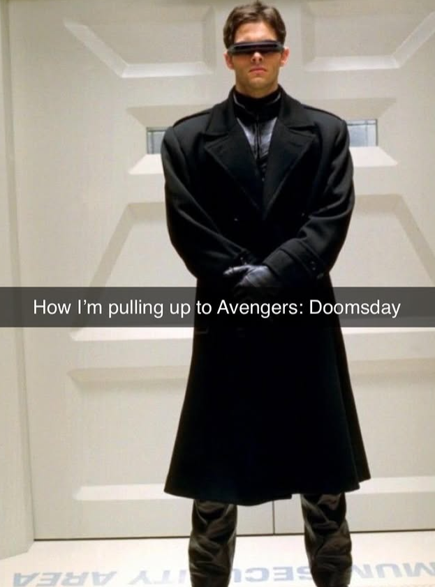 ΜΠΙΛ MUM SECU Y AREA How I'm pulling up to Avengers: Doomsday