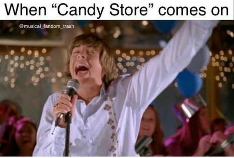When "Candy Store" comes on @musical_fandom_trash