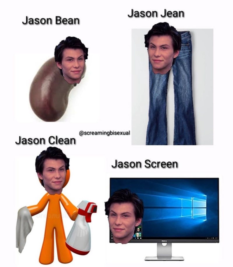 Jason Jean Jason Bean @screamingbisexual Jason Clean Jason Screen DOLL