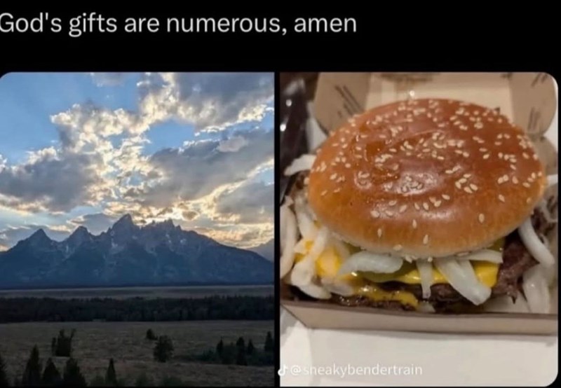 God's gifts are numerous, amen @sheakybendertrain