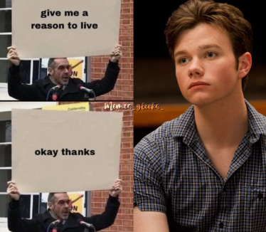 give me a reason to live N okay thanks ON menco greeks