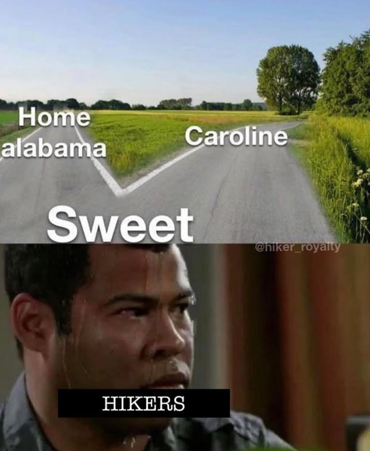 Home alabama Caroline Sweet @hiker_royalty HIKERS