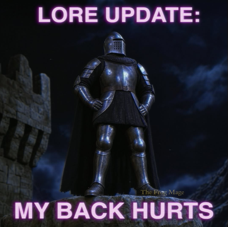 LORE UPDATE: The Frog Mage MY BACK HURTS