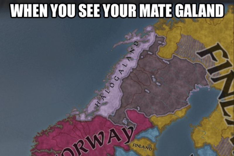 WHEN YOU SEE YOUR MATE GALAND HALOGALAN RWAY FINLAND FI