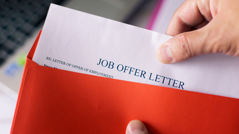 Job offer letter