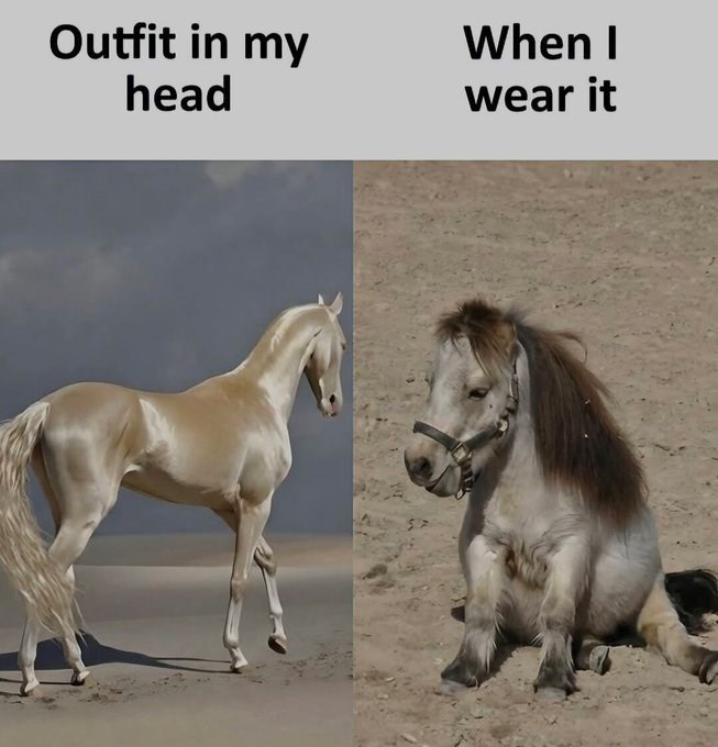 Outfit in my head When I wear it