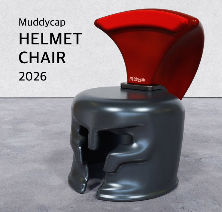 Muddycap HELMET CHAIR 2026 MDDOP