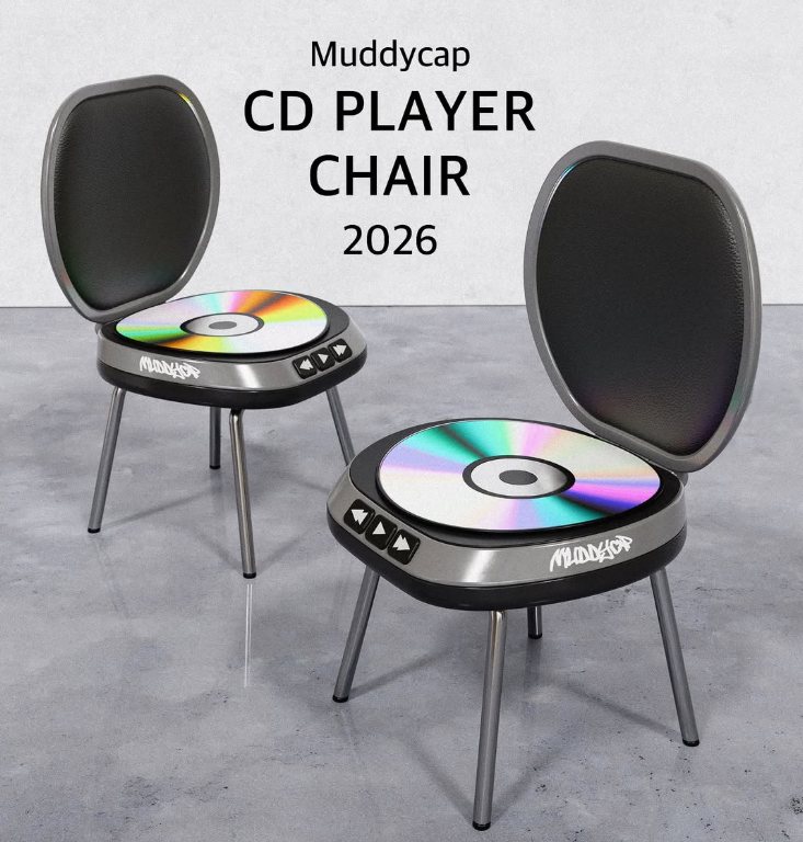 Muddycap CD PLAYER CHAIR 2026 MDDOP