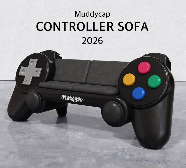 Muddycap CONTROLLER SOFA 2026